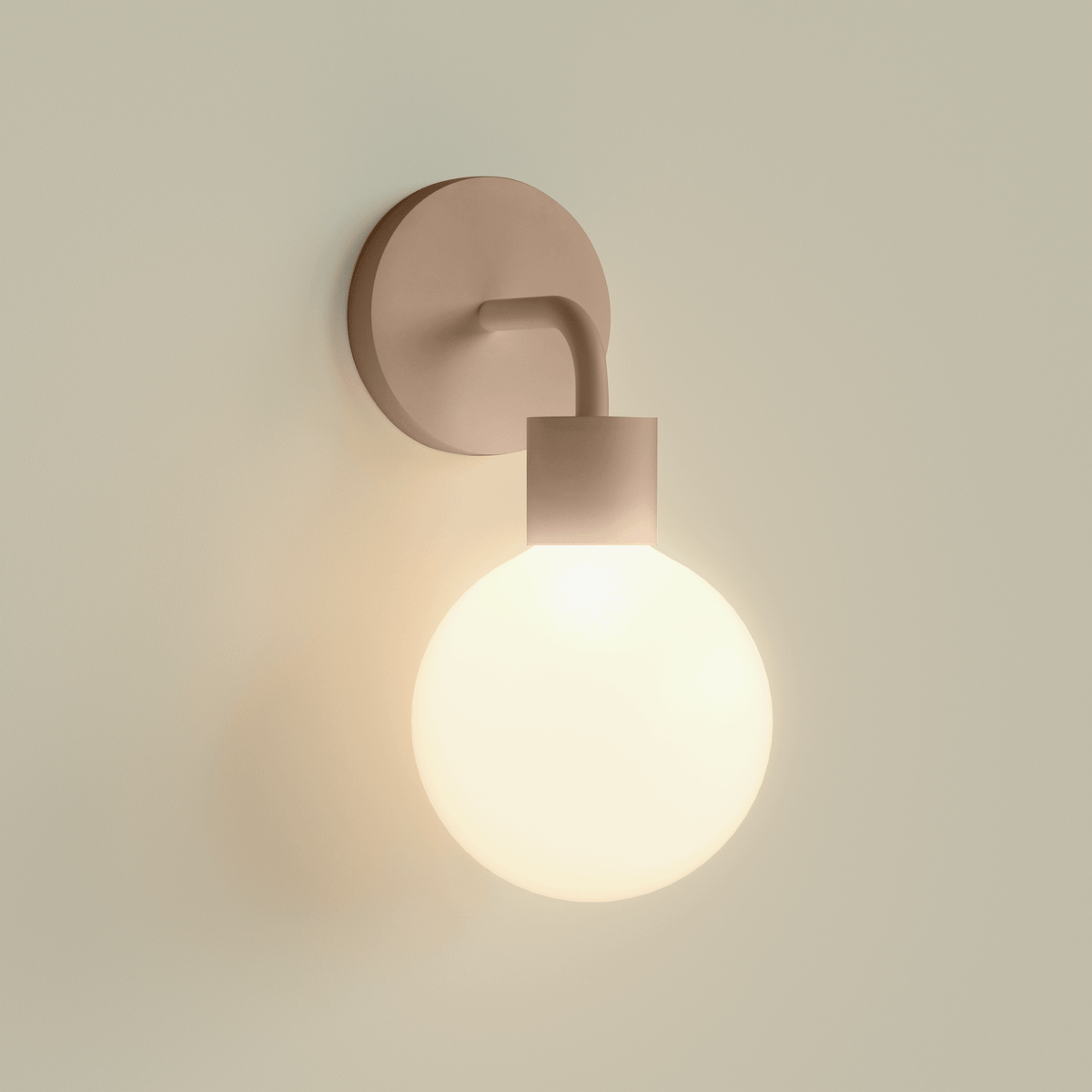 FOTO DE PRUEBA - Aplique solo, luz cálida